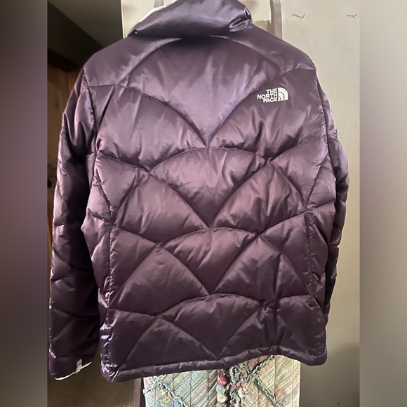 💕NWOT The North Face Womens Purple puffer/ down 550 jacket size large. - Picture 9 of 10